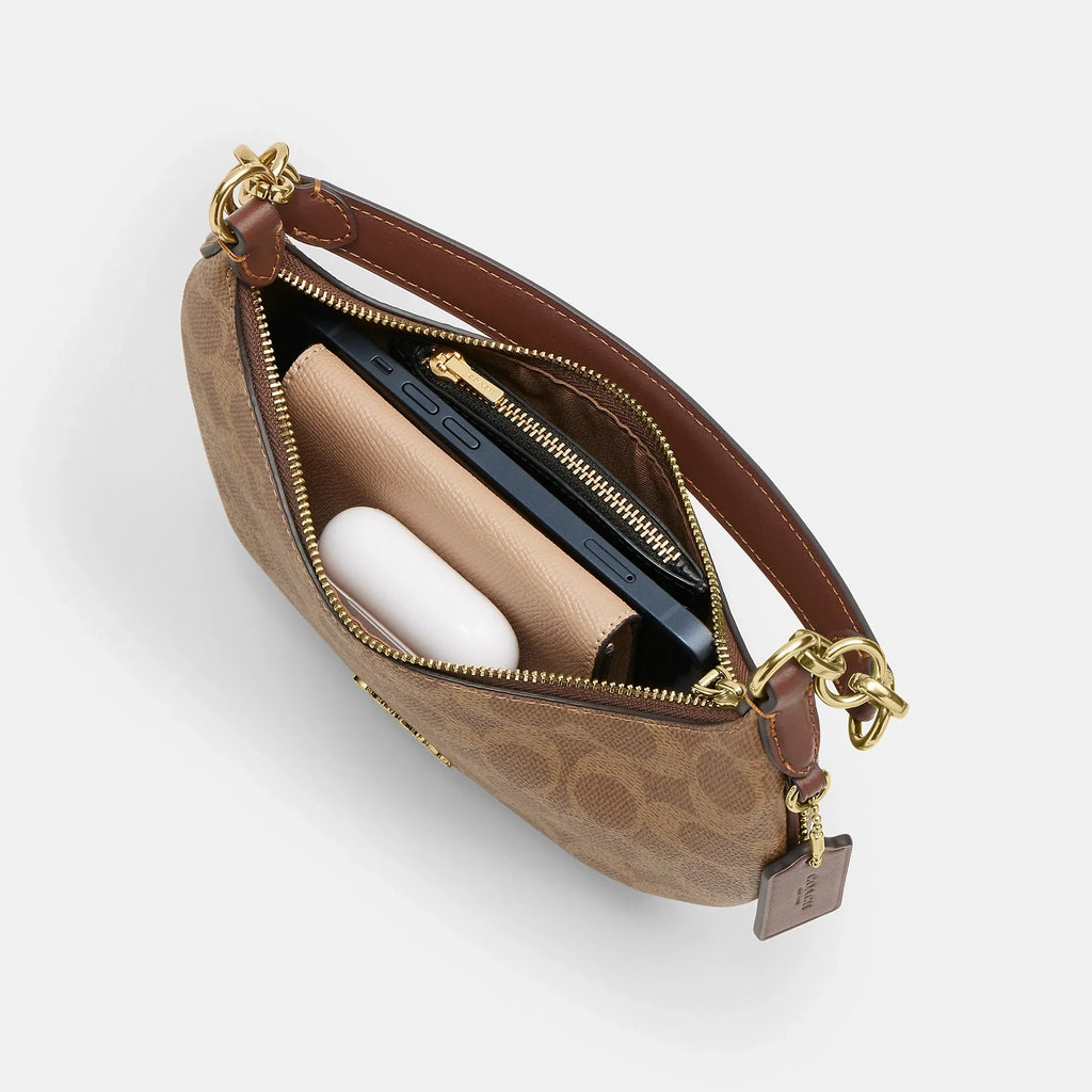 Coach Outlet Mini Payton Bag In Signature Canvas