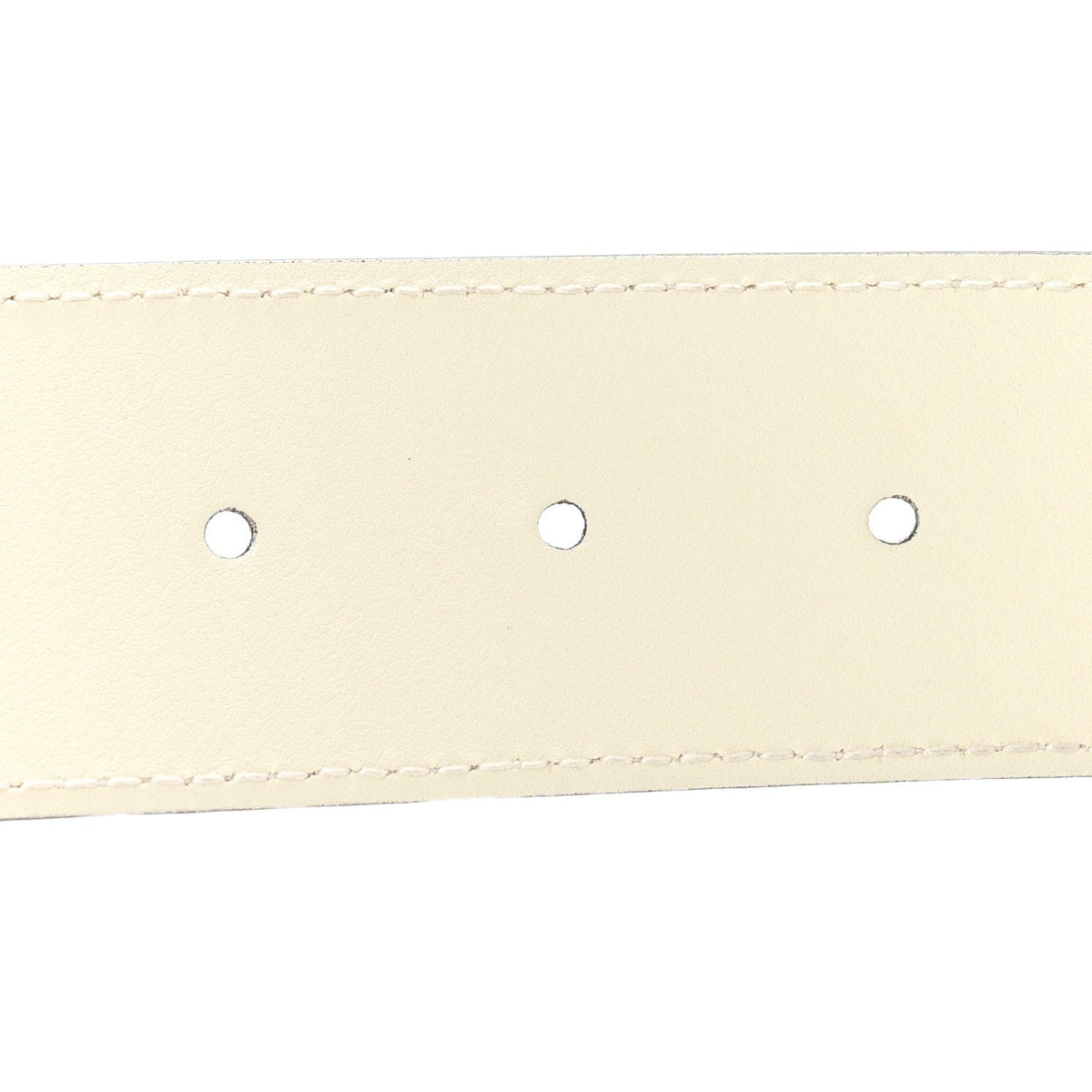 Calfskin Double G 40mm Belt 80 32 Mystic White