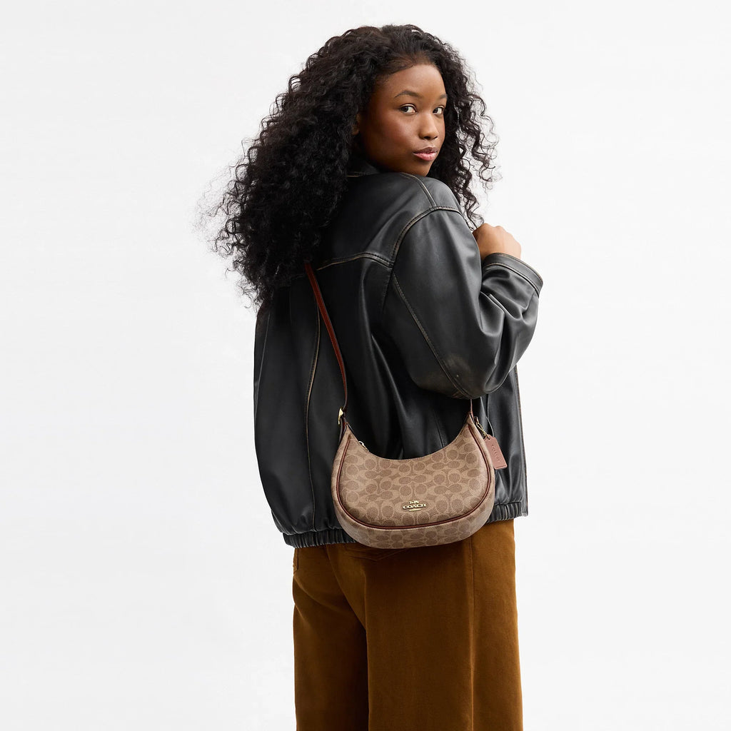 Coach Outlet Emily Shoulder Bag In Signature Canvas
