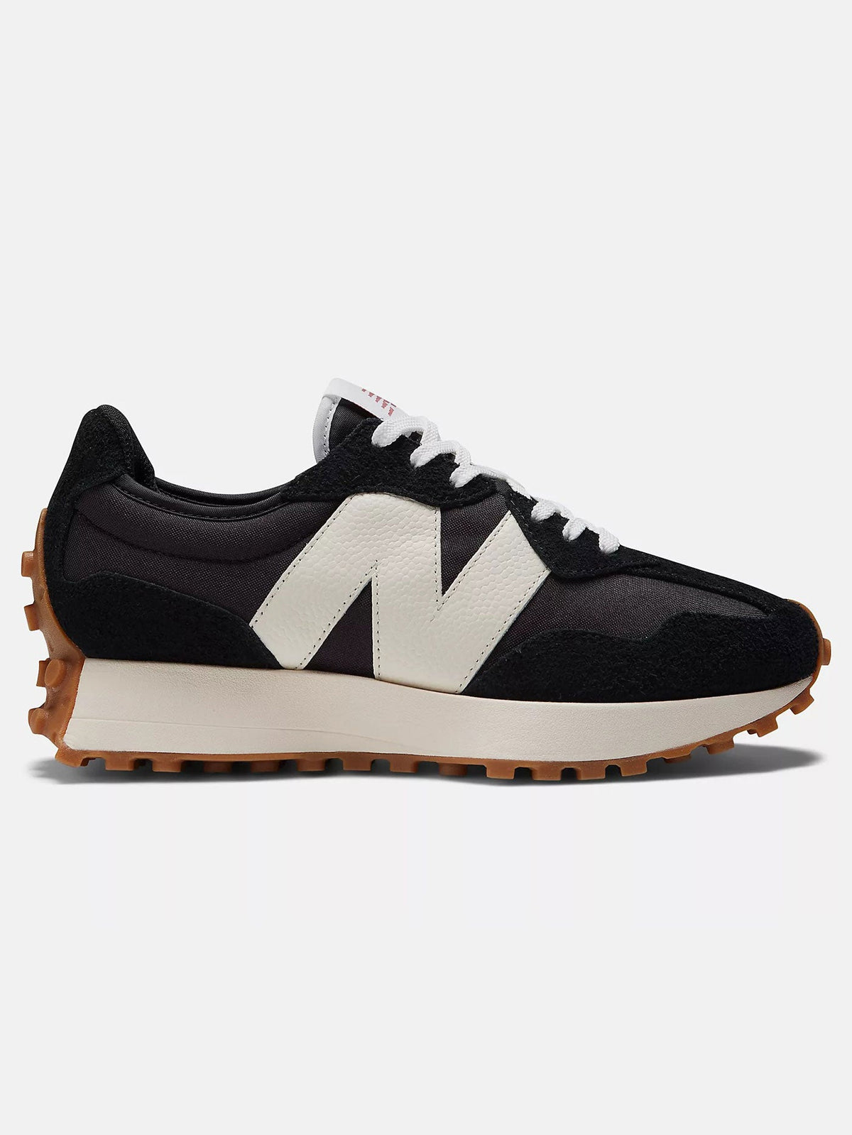 327 Black/White/Mineral Red Shoes